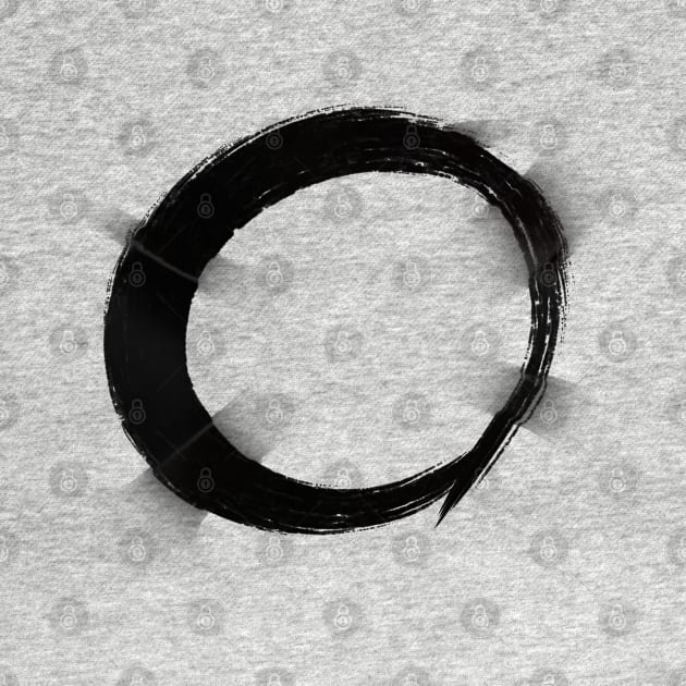 Enso Circle in Abundance + Prosperity by drumweaver